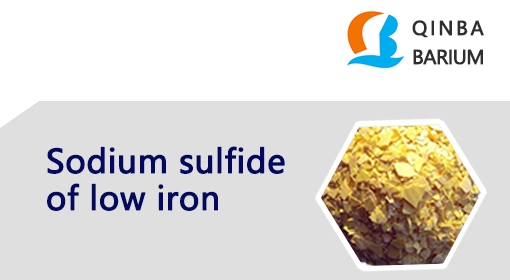 Sodium sulfide of low iron